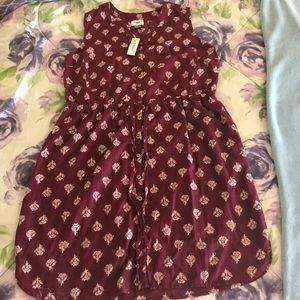 Sleeveless sun dress